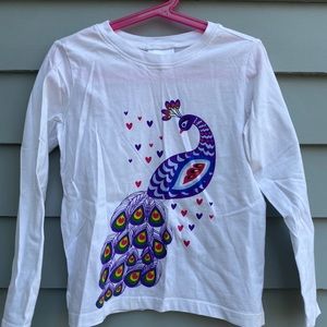 Hanna Andersson girls size 6-7 (120) long sleeve T